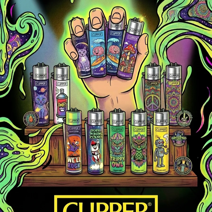 Veja mais: Isqueiros Clipper psicodelicos | Spliff House
