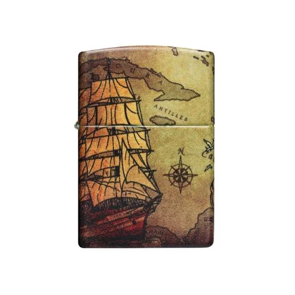 ZIPPO PIRATE SHIP DESIGN