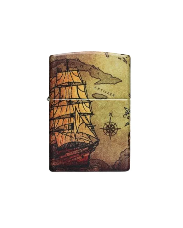 ZIPPO PIRATE SHIP DESIGN