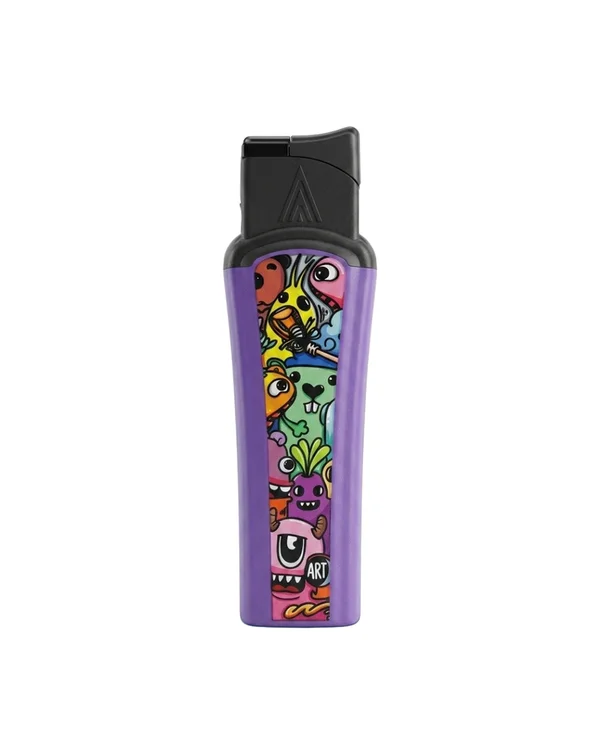 ISQUEIRO MACARICO ZENGAZ - ZL-7E SLIM JET ILUSTRA