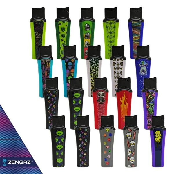 ISQUEIRO MACARICO ZENGAZ - ZL-7E SLIM JET ILUSTRA