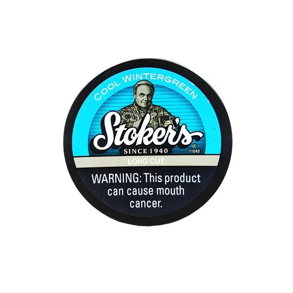 FUMO DE MASCAR STOKERS LONG CUT COOL WINTERGREEN