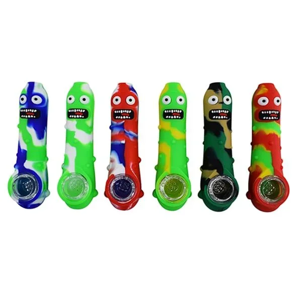 PIPE SILICONE PICKLE RICK
