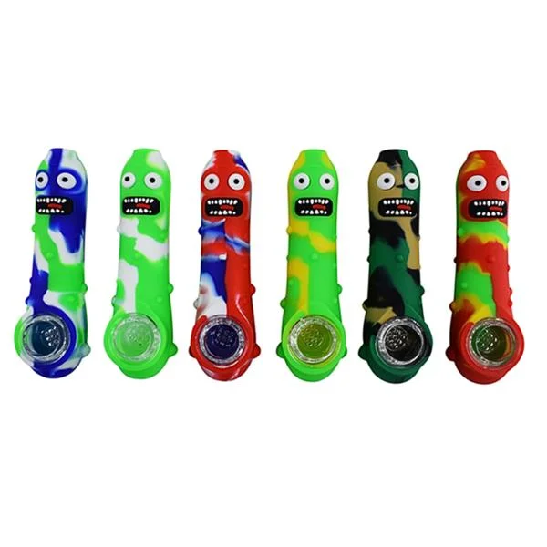 PIPE SILICONE PICKLE RICK