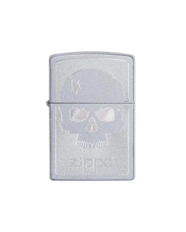 ZIPPO SKULL WITH LINES 1*