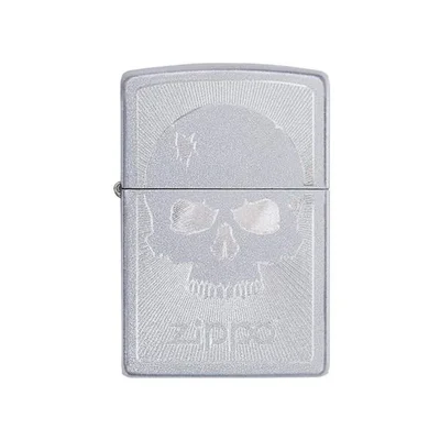 ZIPPO SKULL WITH LINES 1*