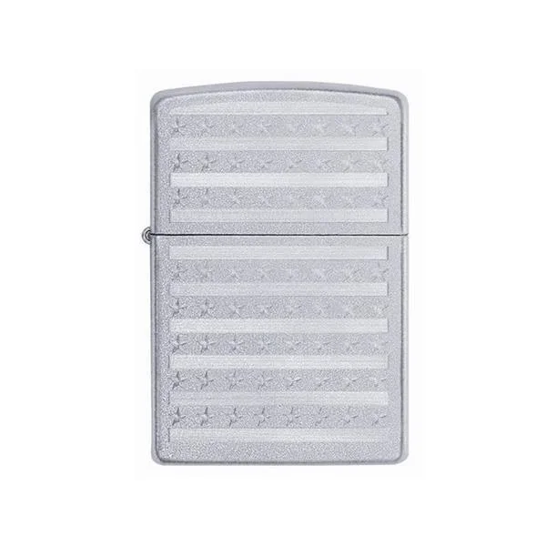 ZIPPO PATRIOTIC DESIGN CHROME*
