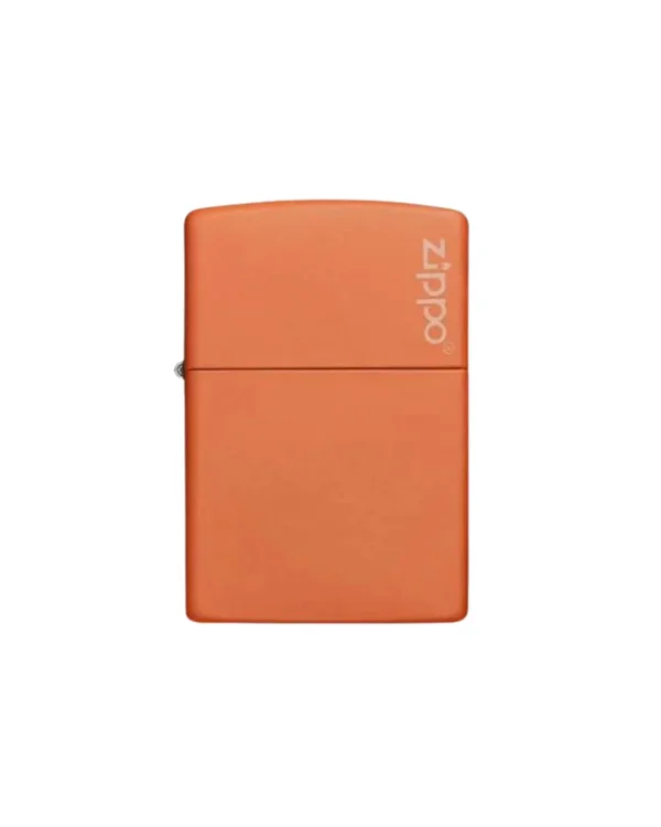 ZIPPO LOGO ORANGE MATTE