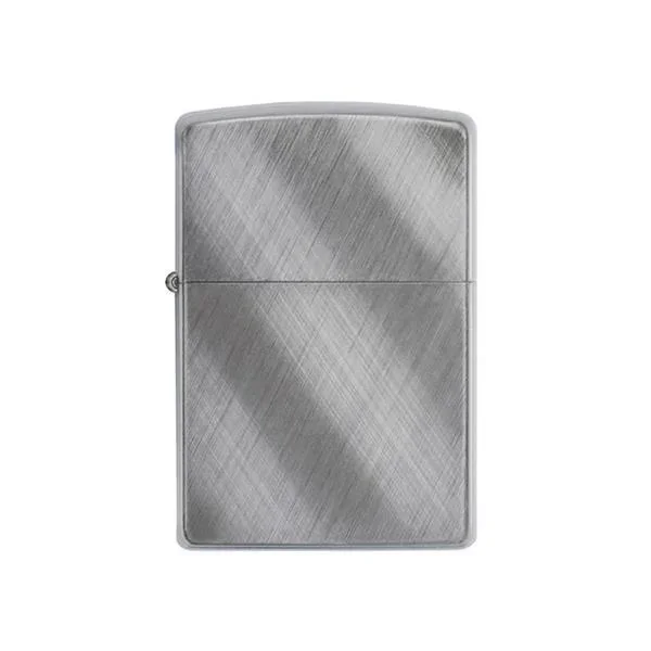 ZIPPO DIAGONAL WAVE CHROME*