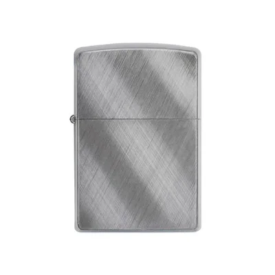ZIPPO DIAGONAL WAVE CHROME*