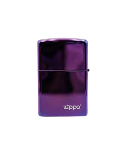 ZIPPO HIGH POLISH PURPLE LOGO
