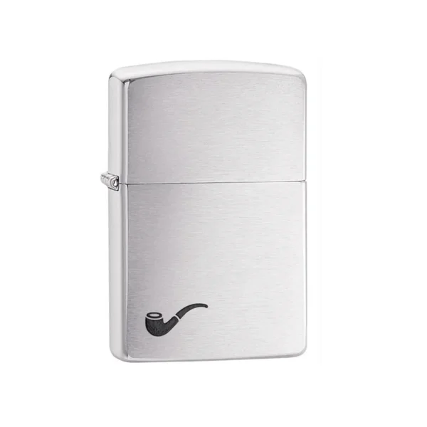 ZIPPO PIPE BRUSHED CHROME
