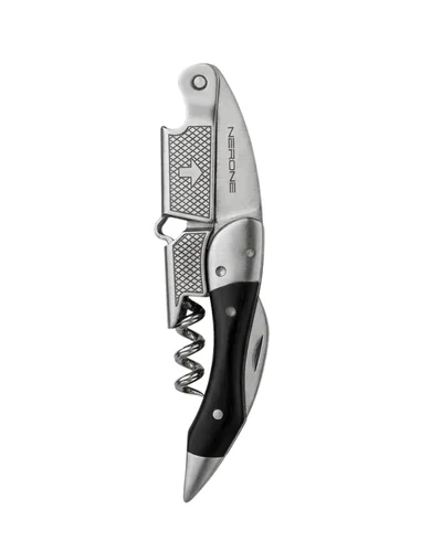 ABRIDOR SACA ROLHAS SOMMELIER PRO NERONE AÇO INOX