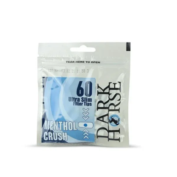 FILTRO MENTHOL CRUSH 6MM - DARK HORSE