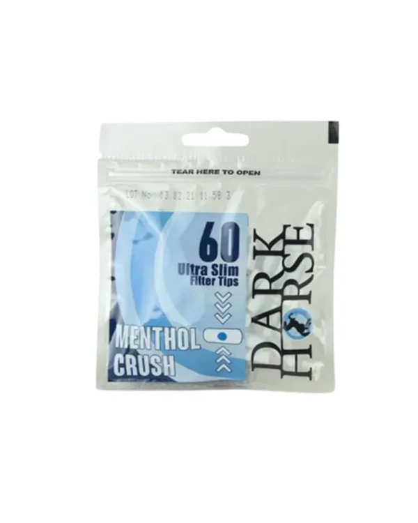 FILTRO MENTHOL CRUSH 6MM - DARK HORSE