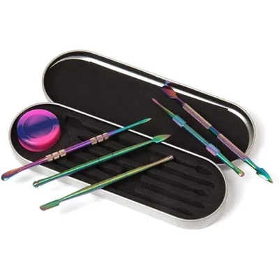 KIT DE ACESSÓRIOS P/CERA EM AÇO INOXIDÁVEL 7 PEÇAS