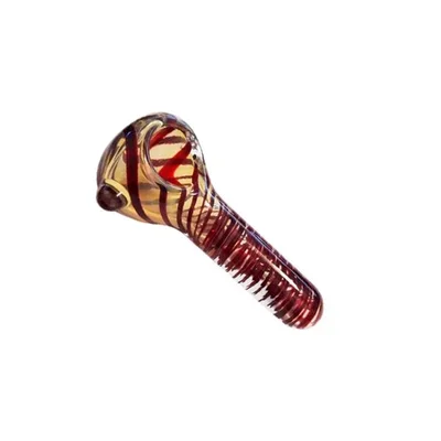 PIPE DE VIDRO HERB PP-024 ESPIRAL 11.5CM