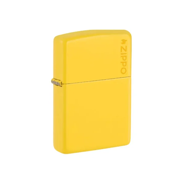 ZIPPO SUNFLOWER YELLOW WITH LOGO