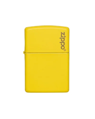 ZIPPO SUNFLOWER YELLOW WITH LOGO