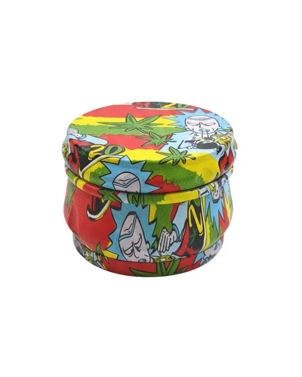 DICHAVADOR METAL COROA RICK E MORTY - 4P MEDIO 2