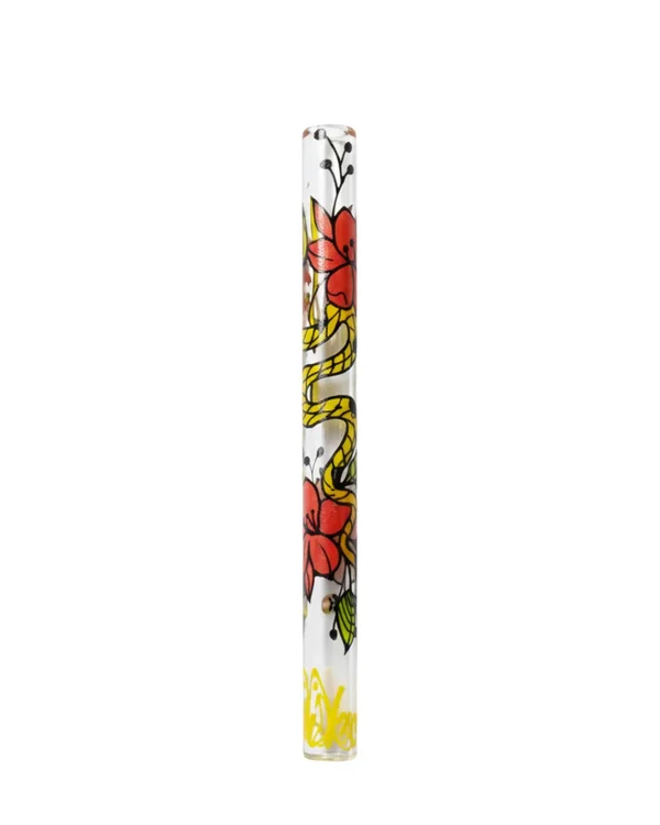 PITEIRA DE VIDRO OIKOS 6mm -  FLORES ROSAS