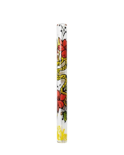 PITEIRA DE VIDRO OIKOS 6mm -  FLORES ROSAS
