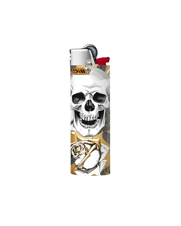ISQUEIRO BIC GRANDE COLLECTION CAVEIRA FASHION