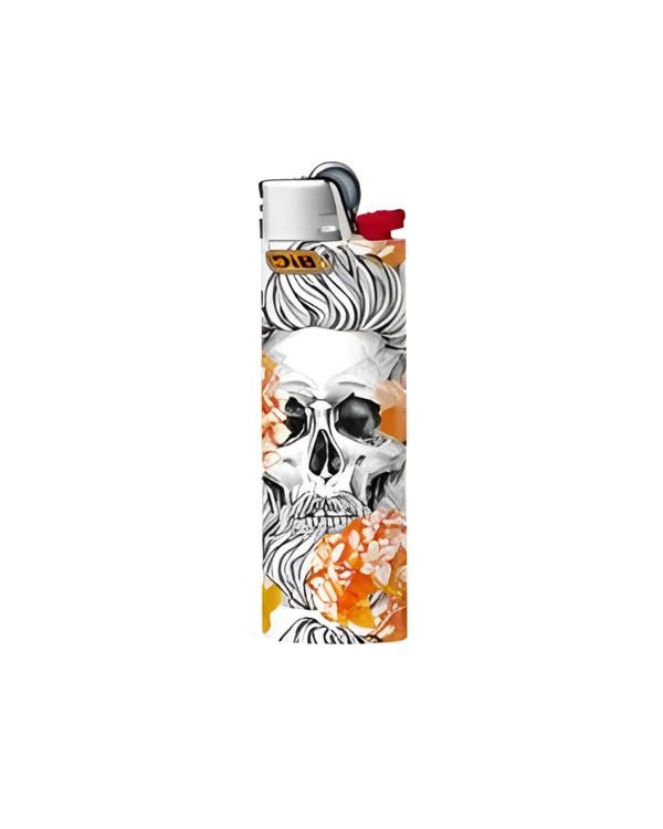 ISQUEIRO BIC GRANDE COLLECTION CAVEIRA FASHION