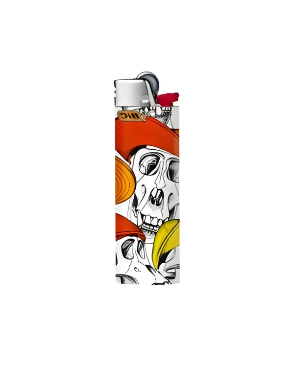 ISQUEIRO BIC GRANDE COLLECTION CAVEIRA FASHION