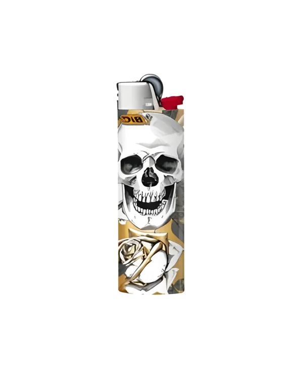 ISQUEIRO BIC GRANDE COLLECTION CAVEIRA FASHION