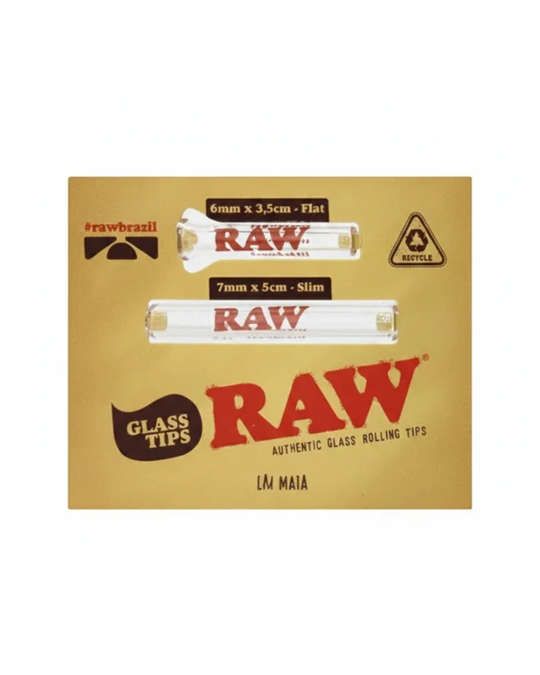 PITEIRA DE VIDRO RAW  KIT 2 UNIDADES