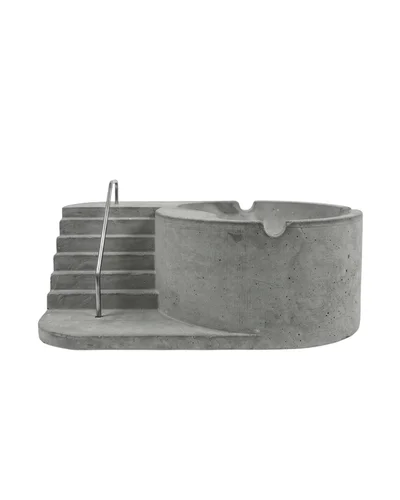 CINZEIRO DE CIMENTO PISTA DE SKATE
