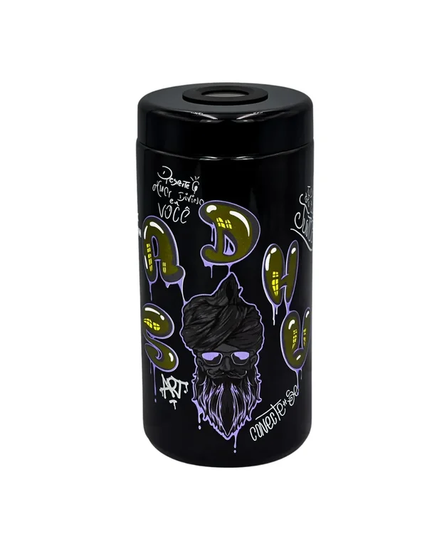POTE HERMETICO DE VIDRO COM VISOR 1000 ml - SADHU