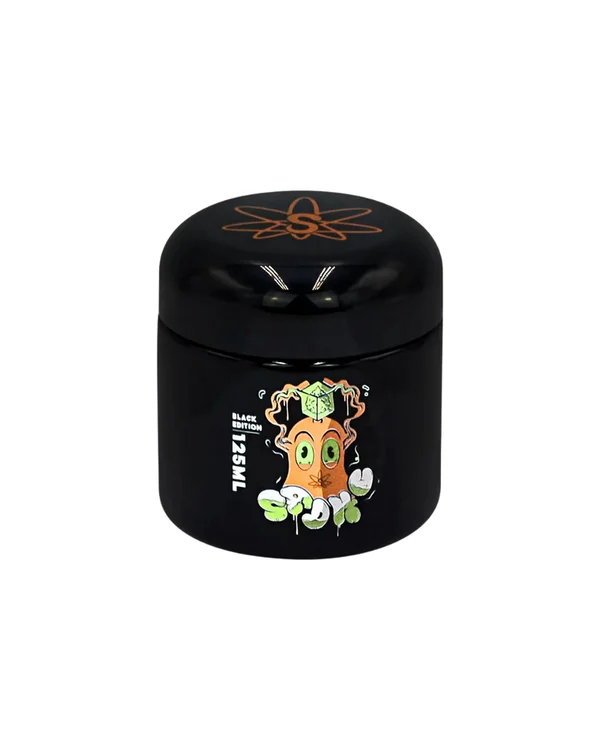 POTE HERMETICO DE VIDRO SADHU BLACK EDITION - 125M