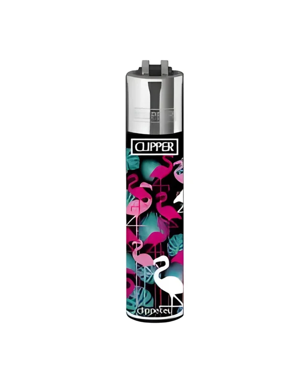 ISQUEIRO CLIPPER - FLAMINGOS