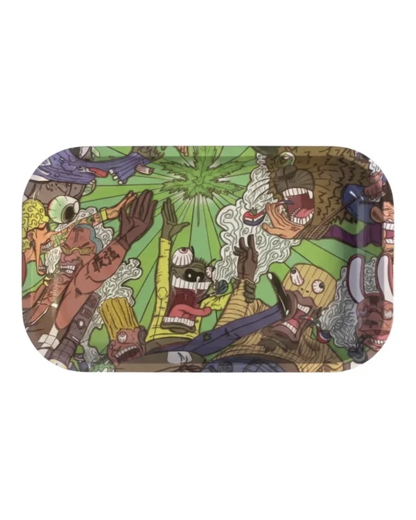 BANDEJA MEDIA HEMP GOD -SPLIFF