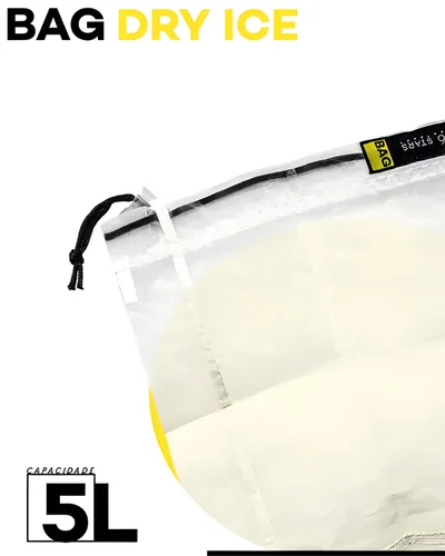 BAGS DRY ICE (5L) - UNIDADE MICRAGEM:120 MICRAS