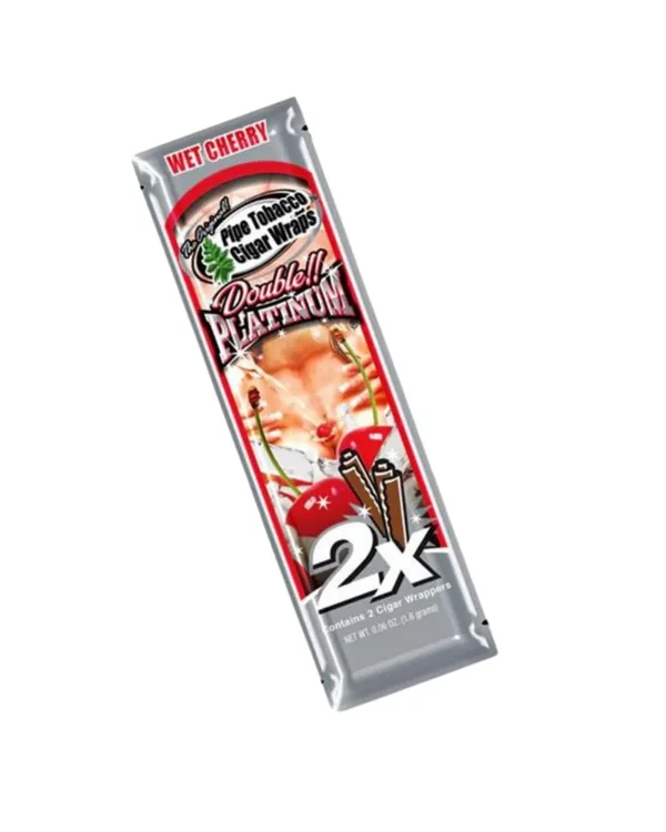 BLUNT WRAP DOUBLE PLATINUM- WET CHERRY