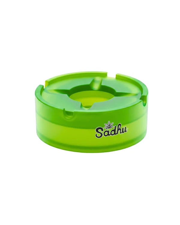 CINZEIRO DE SILICONE SADHU NEON COM TAMPA - GRANDE