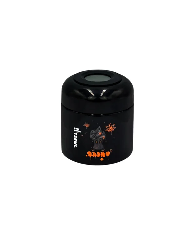 POTE HERMETICO DE VIDRO COM VISOR 100ML - SADHU