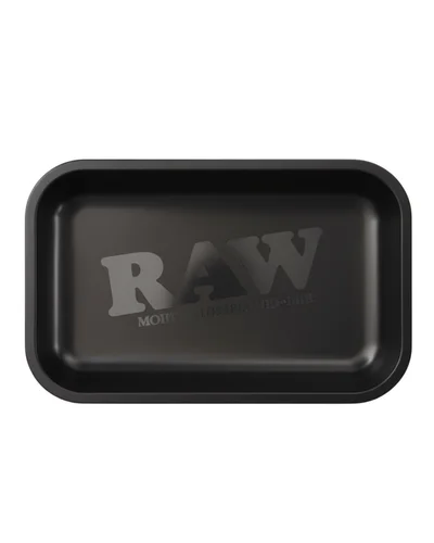 BANDEJA MEDIA TRAY BLACK MATTE SMALL - RAW