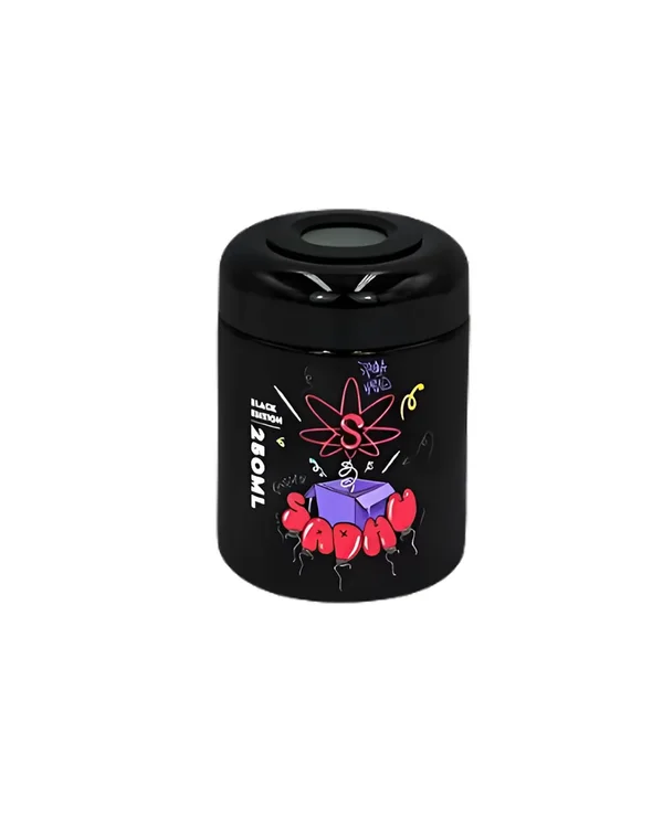 POTE HERMETICO DE VIDRO COM VISOR 250ML - SADHU