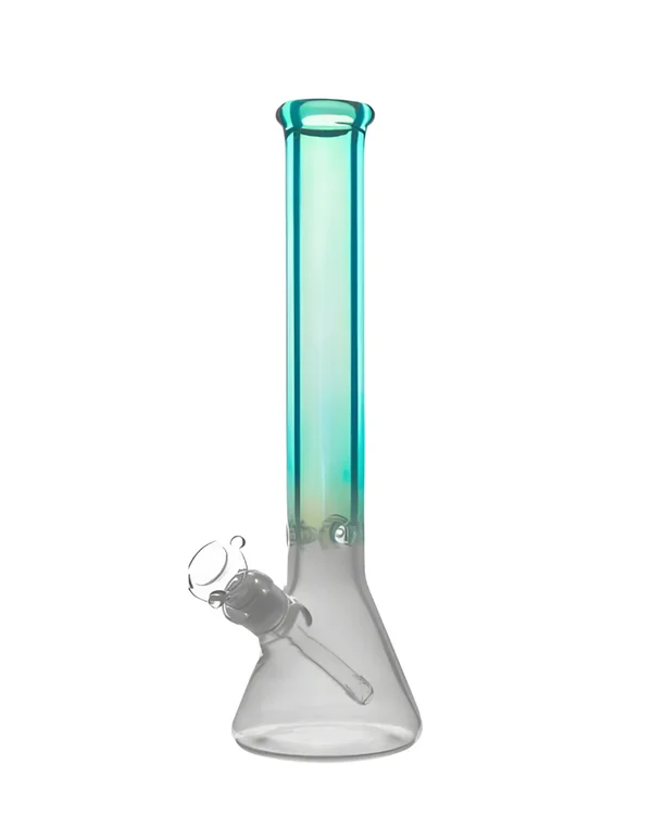 BONG PHOENIX PEROLIZADO AZUL 40CM - 14MM