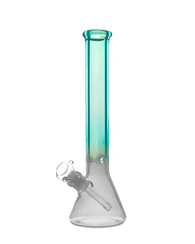 BONG PHOENIX PEROLIZADO AZUL 40CM - 14MM
