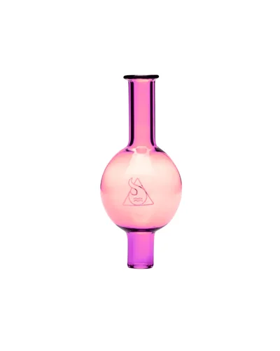 GLASS CARB CAP Rosa