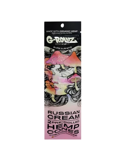 BLUNT G-ROLLZ  2X RUSSIAN CREAM FLAVORED PRE-ROLLED