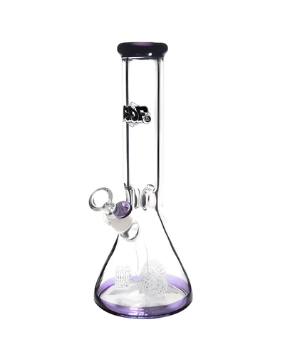 BONG SQUADAFUM PREMIUM DYMOND ROXO 33CM - 18MM