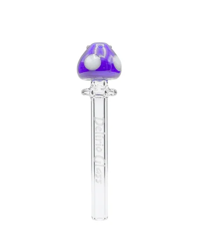 PITEIRA DE VIDRO DELIRIO 6mm - COGUMELO ROXO