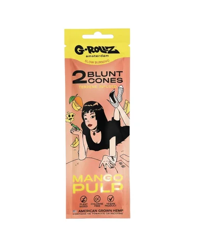 BLUNT G-ROLLZ  2X MANGO PULP FLAVORED PRE-ROLLED