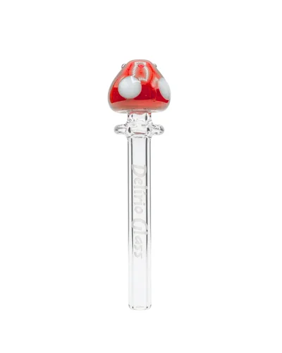 PITEIRA DE VIDRO DELIRIO 6mm - COGUMELO VERMELHO